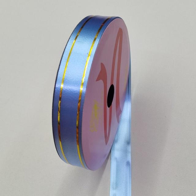 Ruy băng sang trọng rộng 18mm của Trung Quốc c&oacute; viền v&agrave;ng trang nh&atilde; d&agrave;nh cho bao b&igrave; tinh xảo.